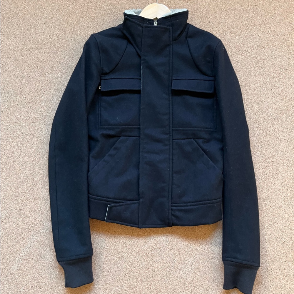 Rick Owens FW08 ‘STAG’ Shearling Wool Biker Jacket
Size: Men US S / EU44-46 / 1